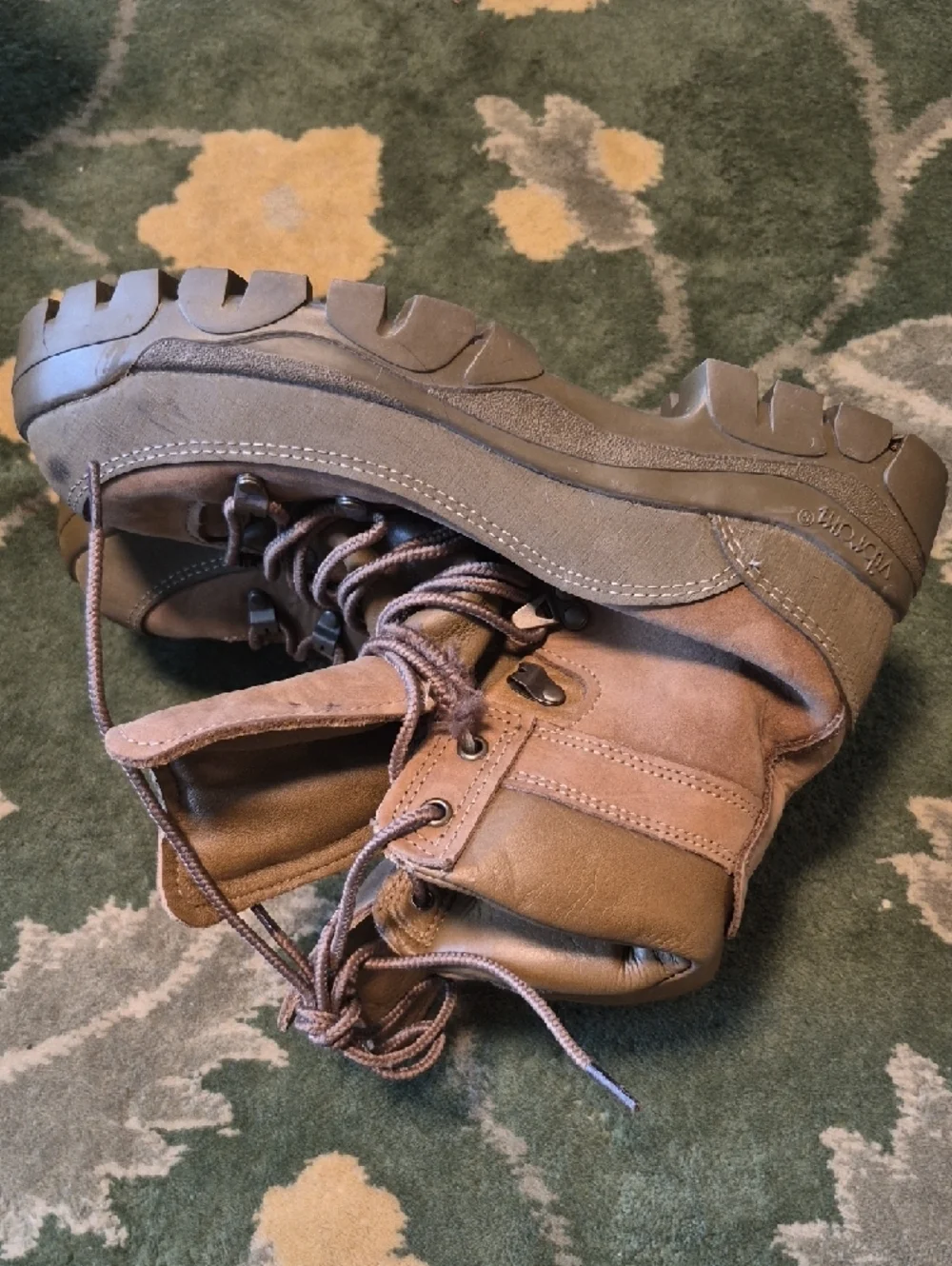 Belleville brown leather